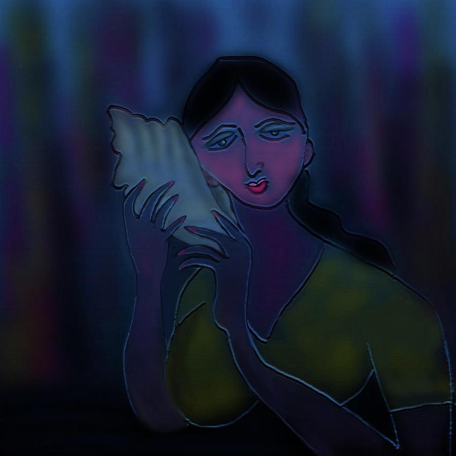 The Song Of Seas Digital Art by Latha Gokuldas Panicker
