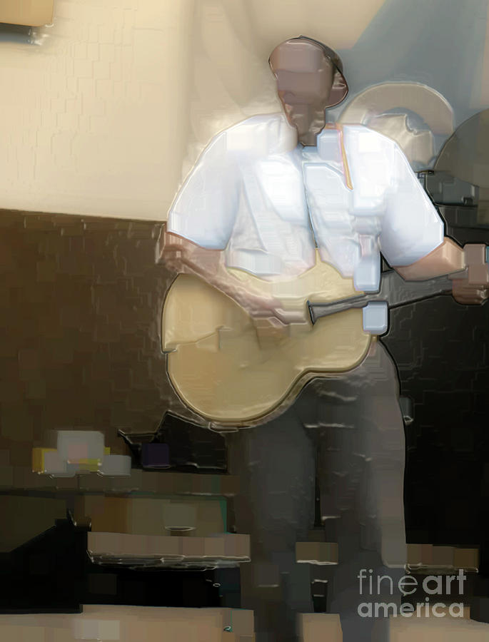 Guitar Photograph - The Songster by Steven Digman Guitar Photograph - The Songster by Steven Digman