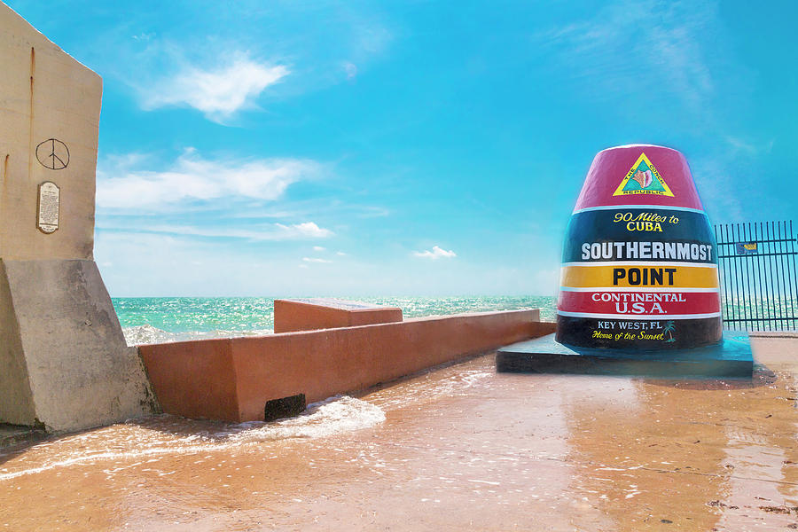 The Southern Most Point Key West Florida Photograph