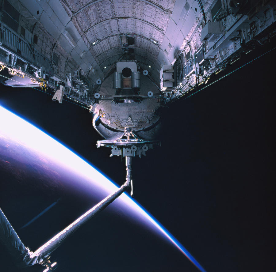 The Space Shuttle With Its Cargo Bay Photograph by Stockbyte