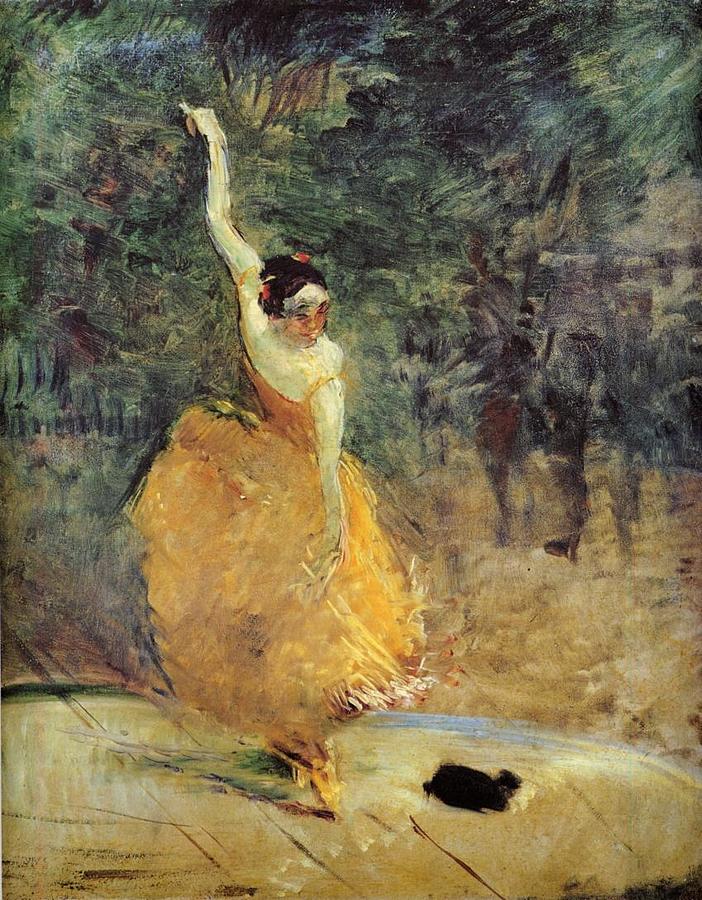 The Spanish Dancer - 1888 - Pc - Painting - Oil On Canvas Painting