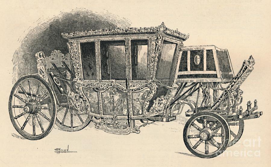 The Speakers Carriage Seventeenth Drawing by Print Collector