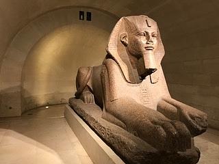 The Sphinx in the Louvre Photograph by Susan Grunin