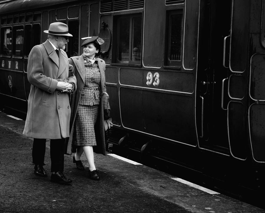 Train Photograph - The Spy Who Loved Him by Richard Bland