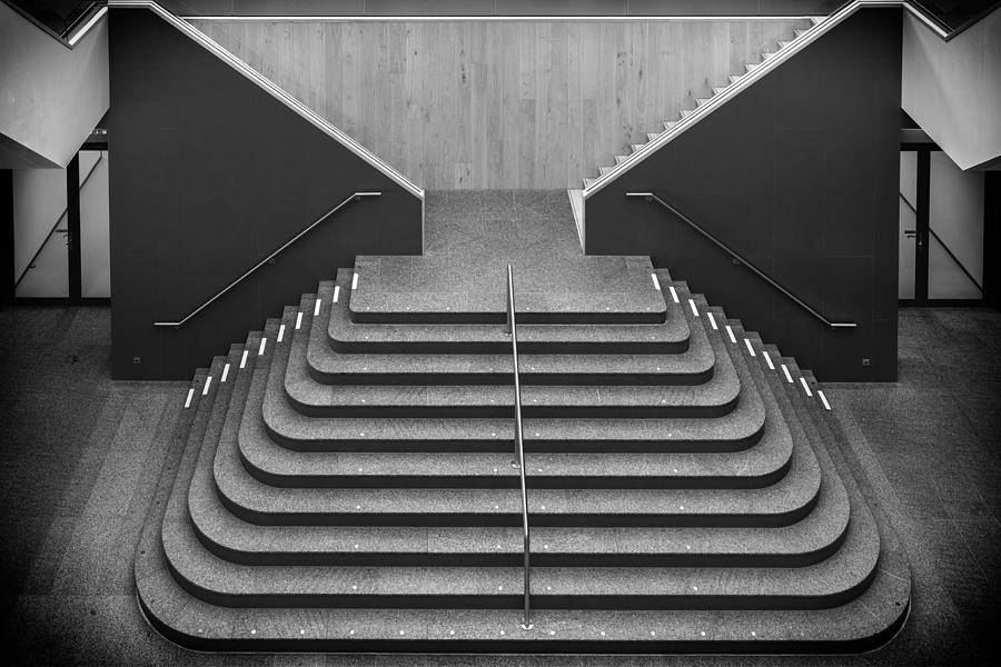 University Photograph - The Stair by Theo Luycx