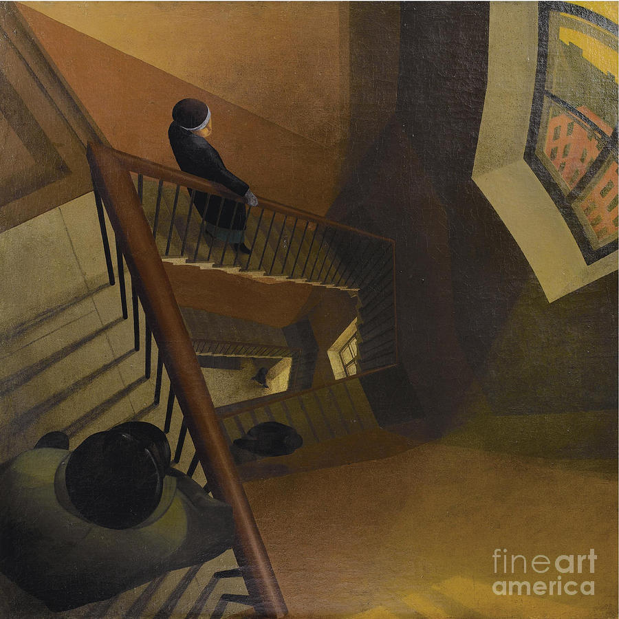 The Staircase Artist Chupyatov, Leonid Drawing by Heritage Images