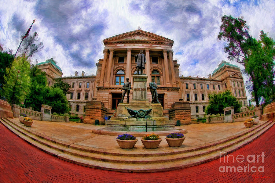  The State House Indianapolis Indiana Photograph by Blake Richards