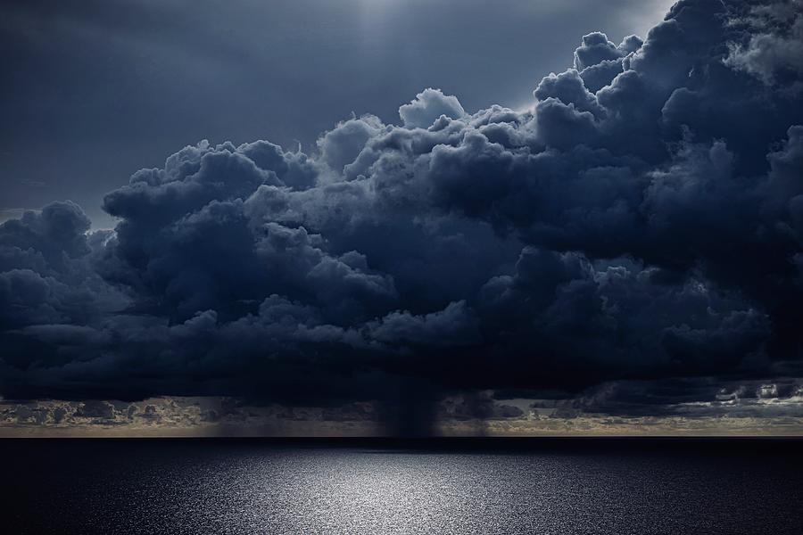 The Storm Photograph by Serge Melesan