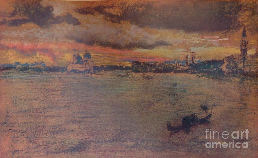 The Storm, Sunset, 1880, 1904 Drawing by Print Collector
