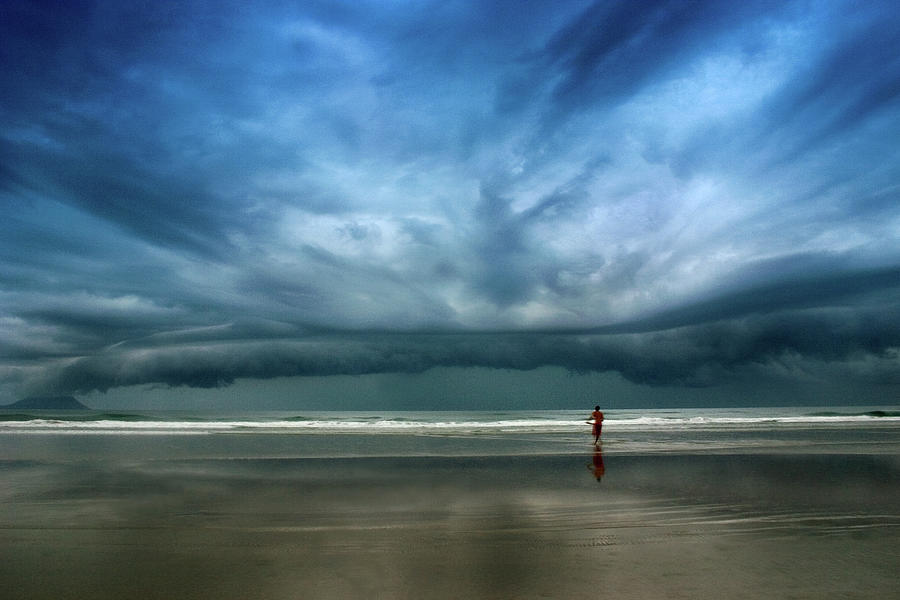 The Storm Surfer Photograph by Jos Eduardo F.