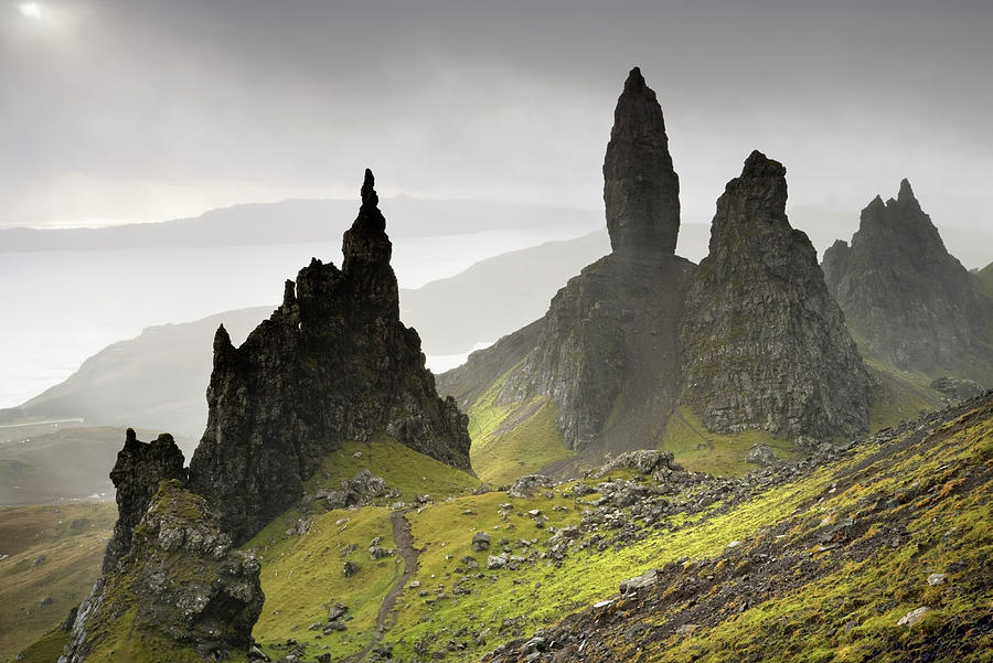 The Storr, Isle Of Skye, Scotland Photograph by Derek Croucher The Storr, Isle Of Skye, Scotland Photograph by Derek Croucher