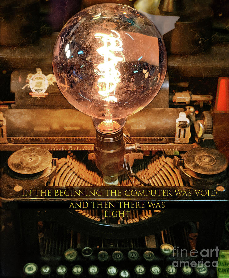 Light Photograph - The Story Of Light by Steven Digman Light Photograph - The Story Of Light by Steven Digman