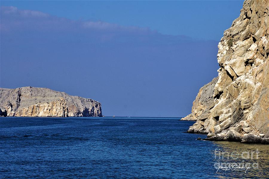 The Strait of Hormuz  Photograph by Jimmy Clark