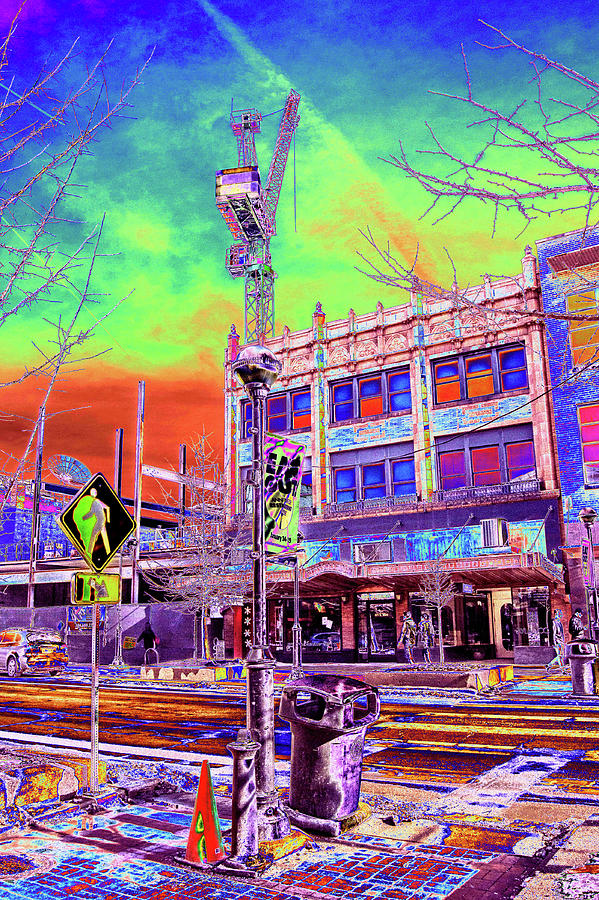 The Street Corner Digital Art by Tom Kelly