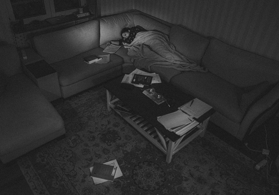 Fatigue Photograph - The Student by Alex Ogazzi