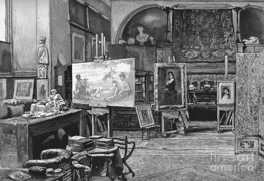 The Studio Drawing by Print Collector
