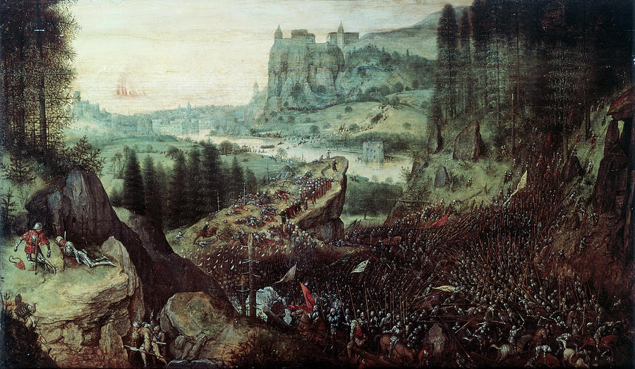 The Suicide Of Saul By Pieter Bruegel Painting by Artist - Pieter ...