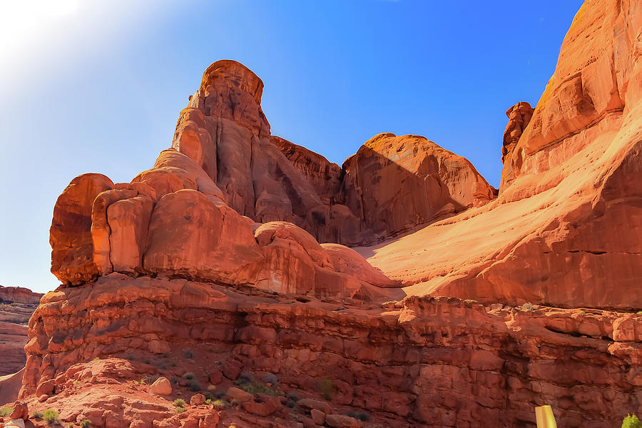 The Sunlit Red Rocks of Southern Utah Photograph by Clyn Robinson ...