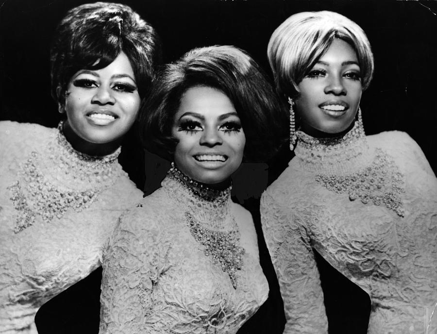 The Supremes Photograph by Evening Standard The Supremes Photograph by Evening Standard