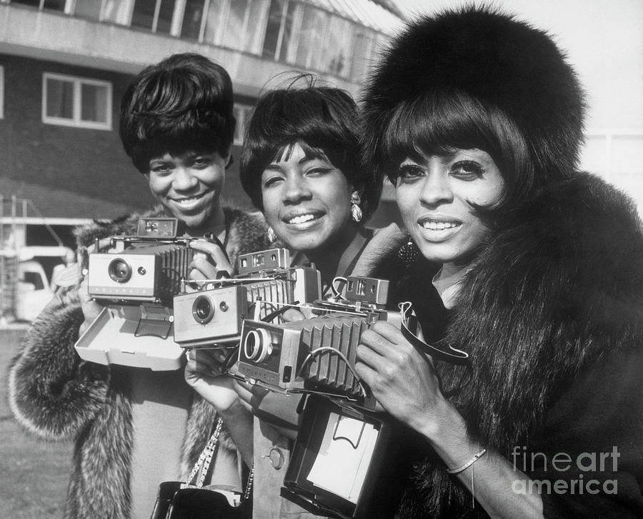 The Supremes With Cameras In London Photograph by Bettmann The Supremes With Cameras In London Photograph by Bettmann