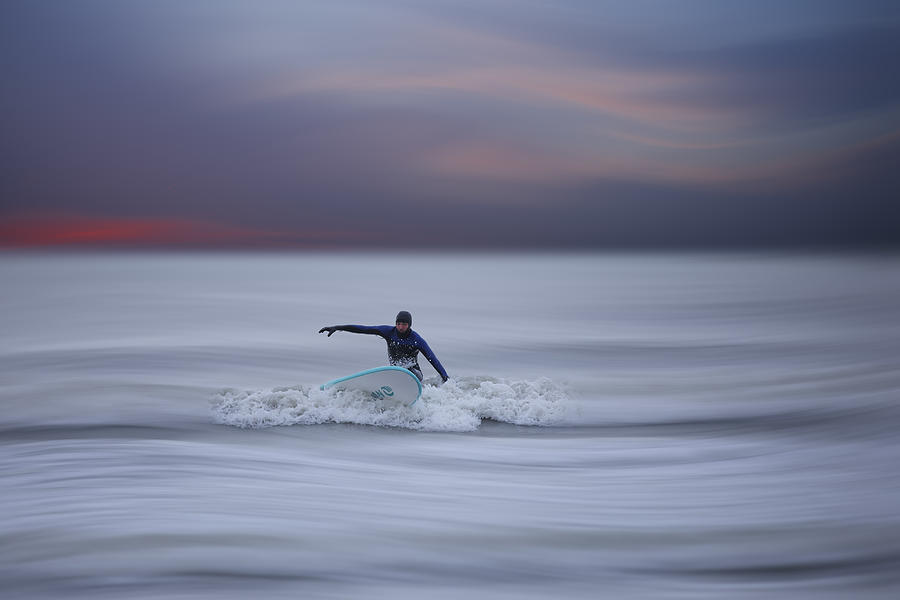 The Surfer Photograph by Mieke Engelbos