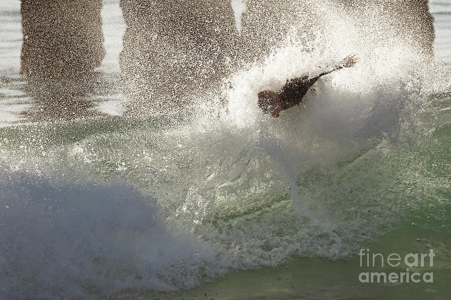 The Surfer Photograph by Nicholas Burningham