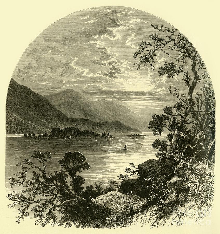 The Susquehanna Drawing by Print Collector
