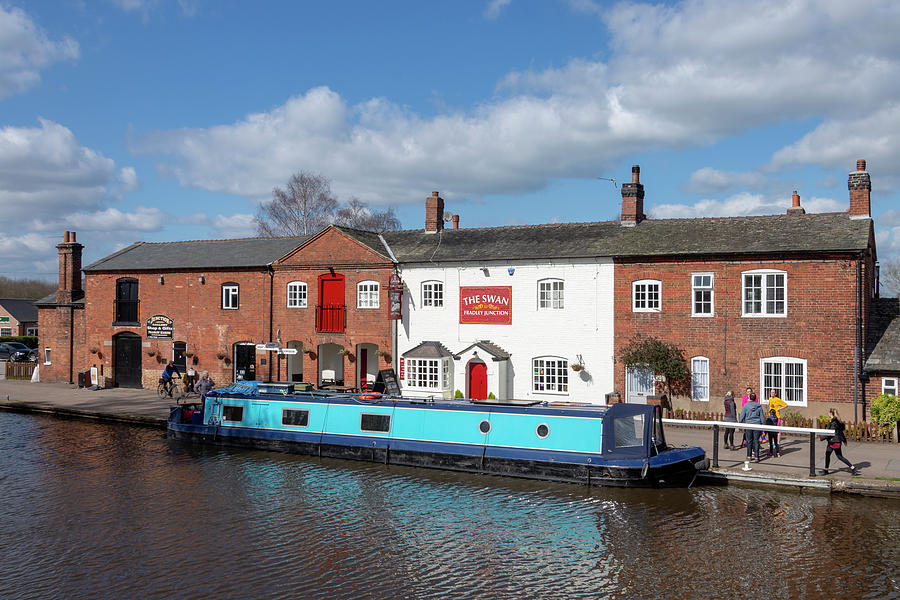 The Swan AKA Mucky Duck Photograph by Steev Stamford