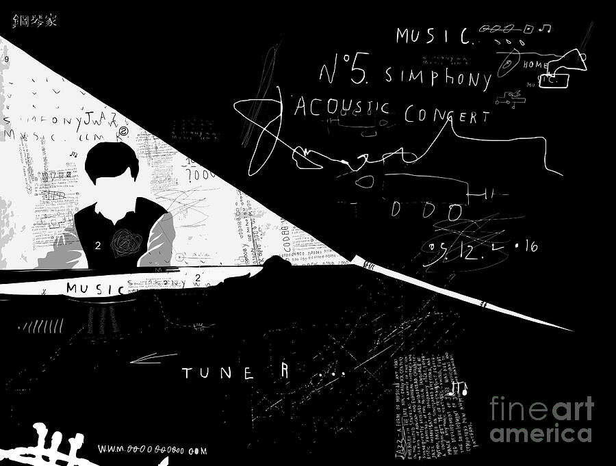 Performer Digital Art - The Symbolic Image Of The Person Who by Dmitriip Performer Digital Art - The Symbolic Image Of The Person Who by Dmitriip