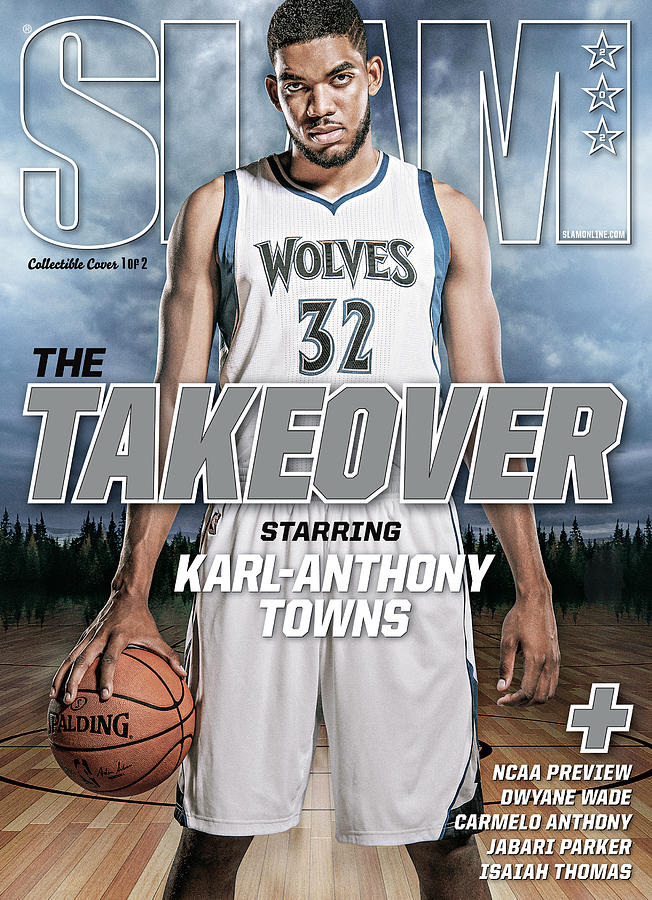 The Takeover: Starring Karl-Anthony Towns SLAM Cover Photograph by Atiba Jefferson