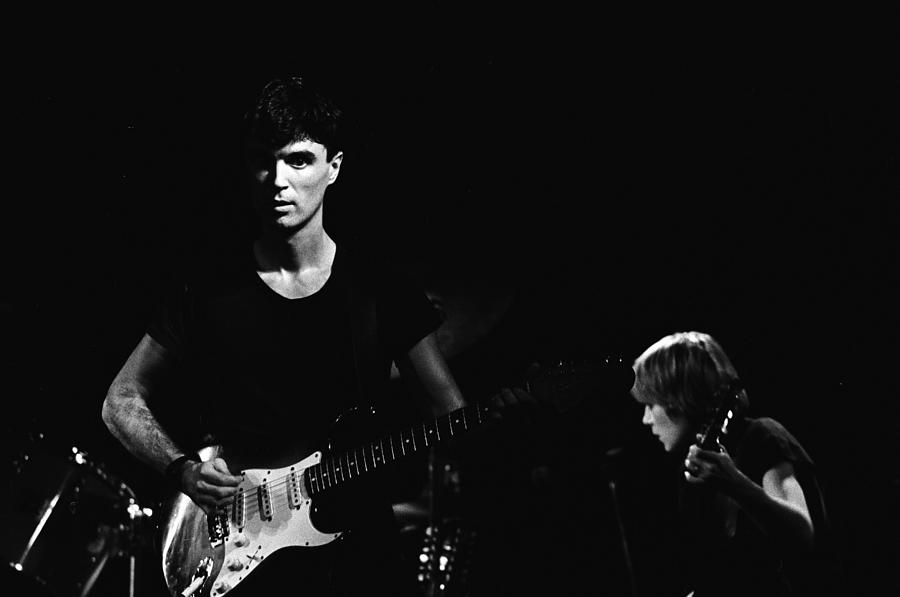 The Talking Heads Perform Live Photograph by Richard Mccaffrey