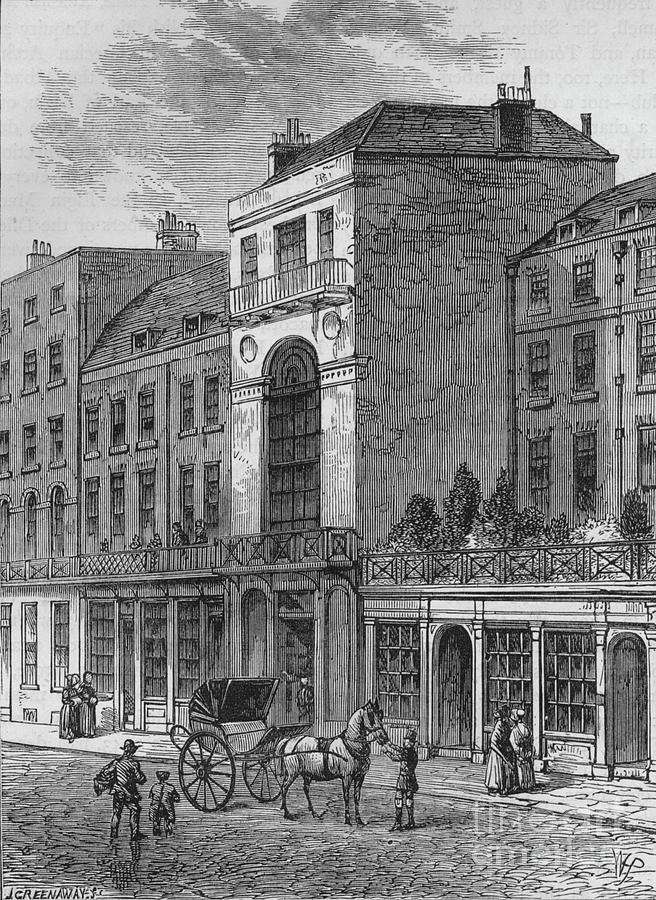 The Thatched House Tavern, Westminster Drawing by Print Collector ...