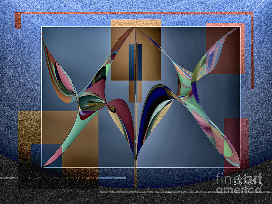 The Theory Of Dancing Digital Art by Leo Symon