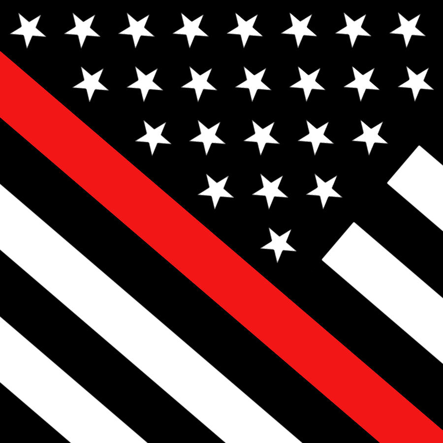 Collection 95+ Images thin red line flag wallpaper Completed