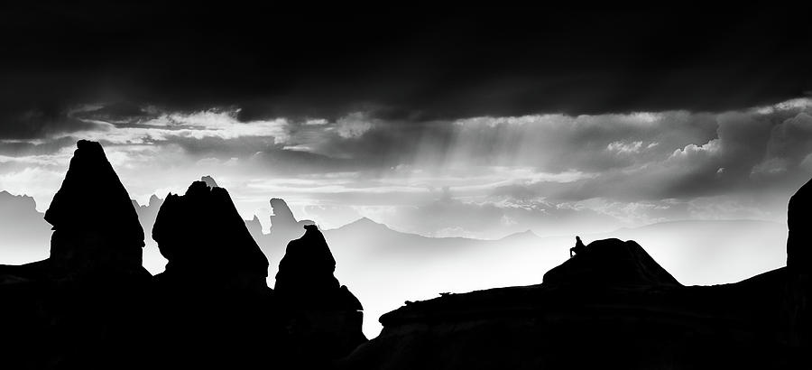 Mountain Photograph - The Thinker by Juan Luis Duran