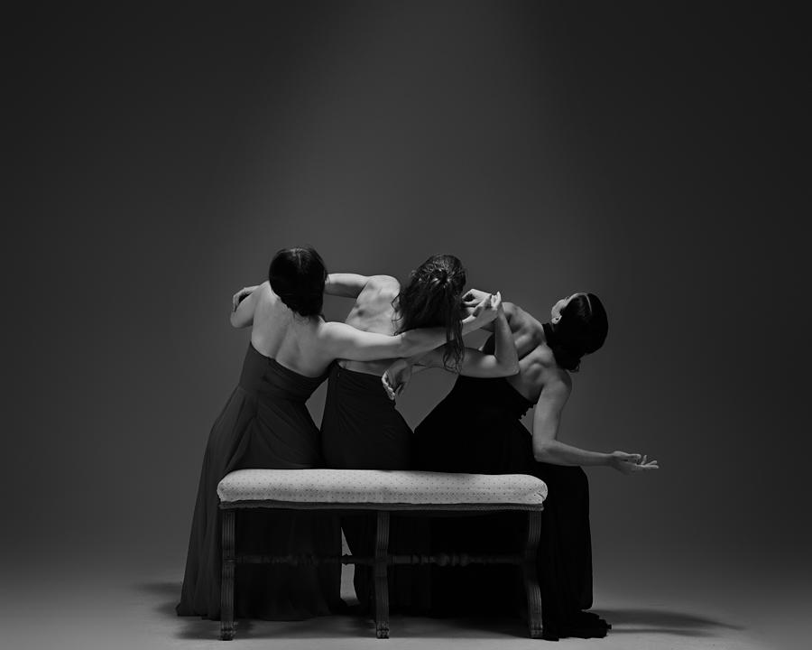 The Three Dancers IIi Photograph by Rob Li