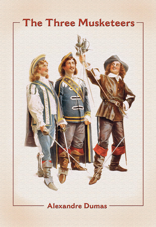 The Three Musketeers Painting by Dumas