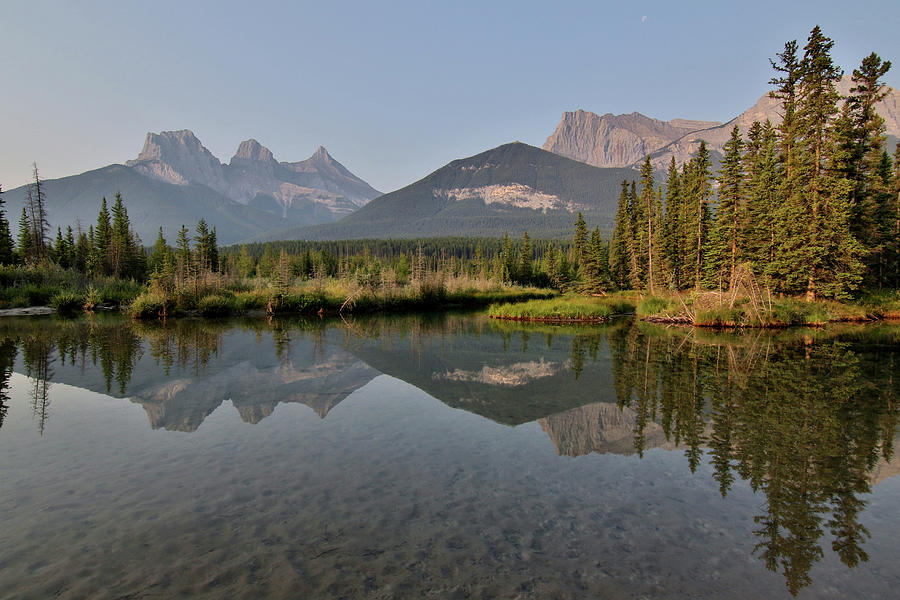 The Three Sisters in Canmore Photograph by Julie Dewilde | Fine Art America