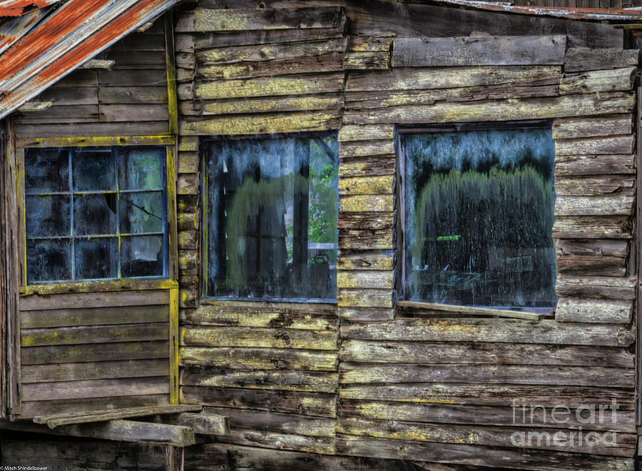 The Three Windows Photograph by Mitch Shindelbower