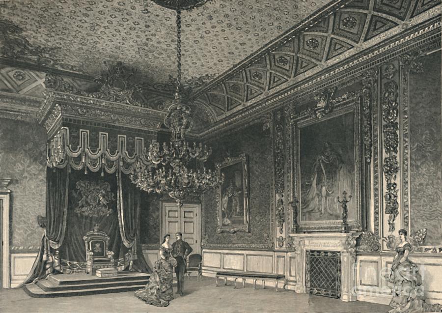 The Throne-room Drawing by Print Collector