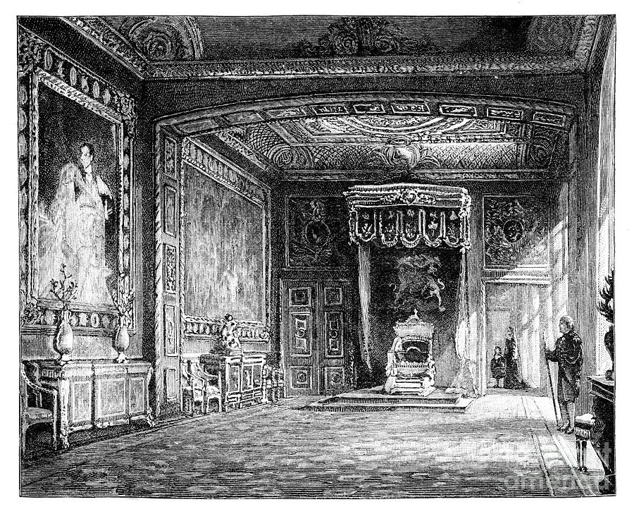 The Throne Room, Windsor Castle, C1888 Drawing by Print Collector