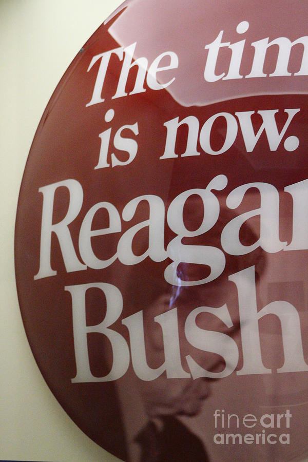 The Time Is Now Reagan Bush Photograph by Colleen Cornelius