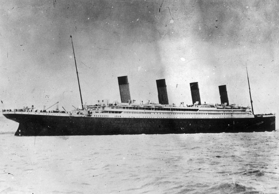 The Titanic Photograph by Hulton Archive