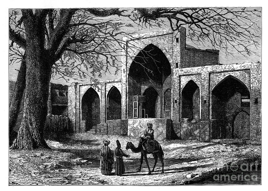 The Tomb Of Nadir Shah Of Persia Drawing by Print Collector
