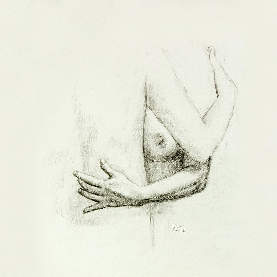 The Touch Drawing by Hans Egil Saele
