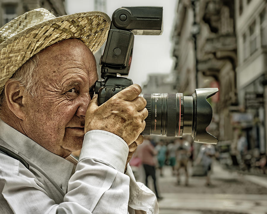 Tourist Photograph - The Tourist by Michiel Hageman