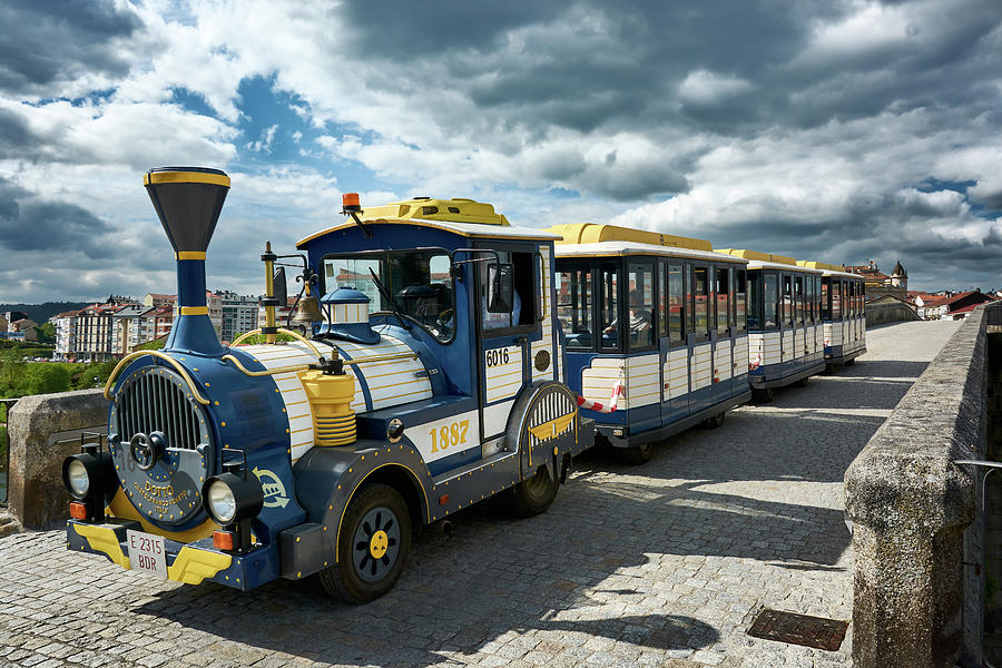 The touristic train of Ourense by Eduardo Jose Accorinti The touristic train of Ourense by Eduardo Jose Accorinti