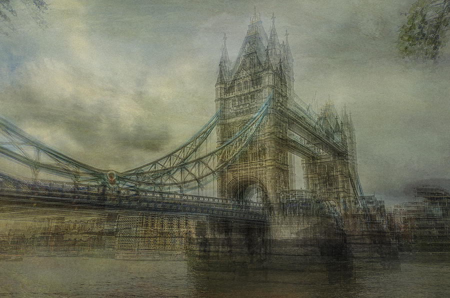 London Photograph - The Tower Bridge by Orkidea W.