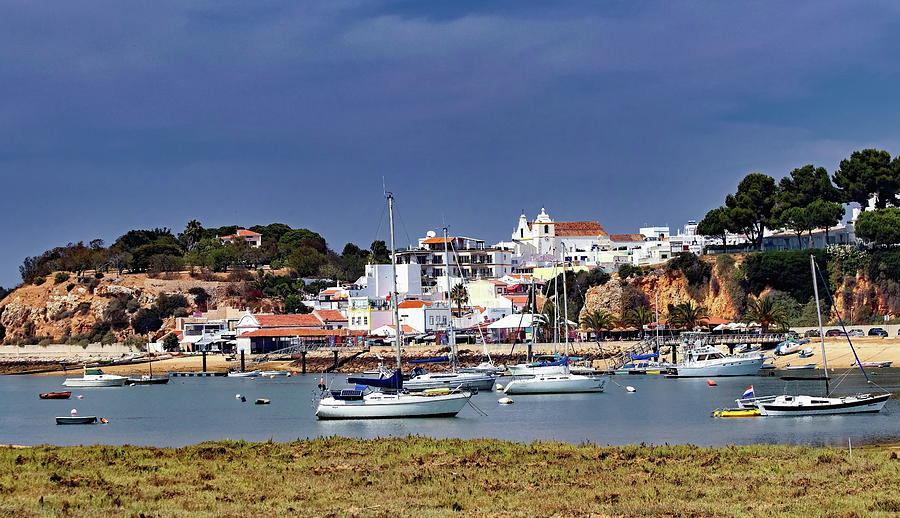 The Town And Harbour Of Alvor Photograph by Jeff Townsend