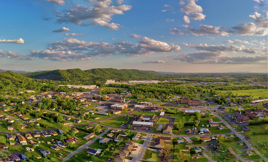 The Town Of Ringgold Georgia Photograph By James Crittenden